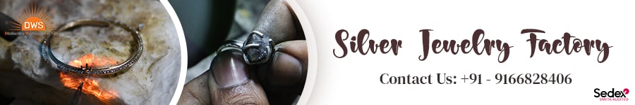 Silver Jewelry Factory in India